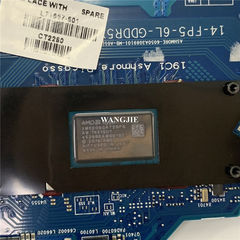 For HP 14-DK Laptop Motherboar - Ddr4 3200 16Gb recension och pris