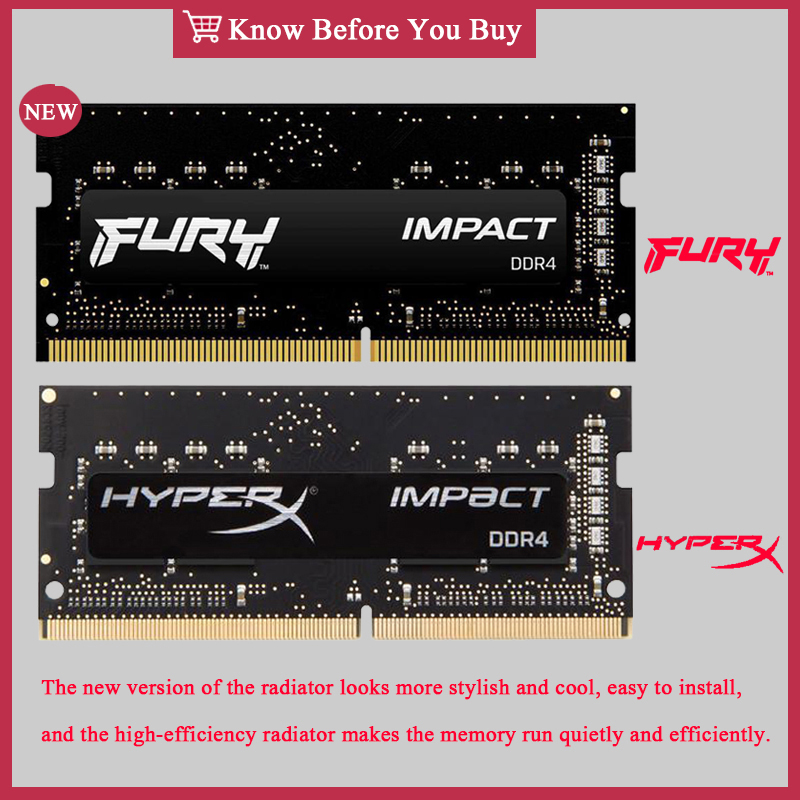 DDR4 FURY Impact RAM 16GB 8GB  - Sodimm Ddr4 recension och pris